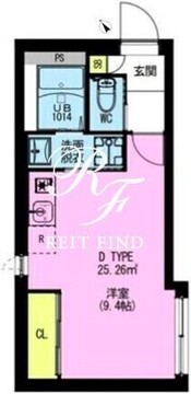 アドレアーバン北赤羽 402 間取り図