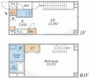 リーガランド文京千石 102 間取り図