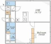 リーガランド文京千石 303 間取り図