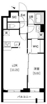 タスキプライムテラス中村橋 303 間取り図