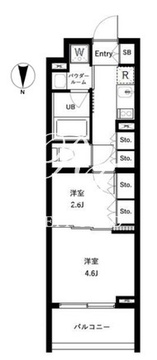 セジョリ高井戸 305 間取り図
