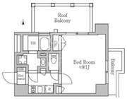 レジディア南品川 503 間取り図