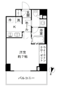 JP noie 亀戸 412 間取り図