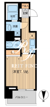 プライムアーバンとうきょうスカイツリー 802 間取り図