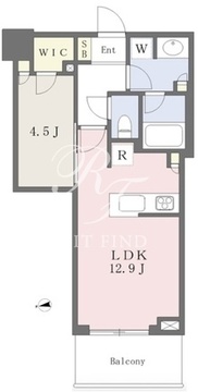 パークシティ中野ザタワーエアーズ 1211 間取り図