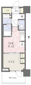 パークシティ中野ザタワーエアーズ 1701 間取り図
