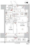 アルテシモクルセ 204 間取り図