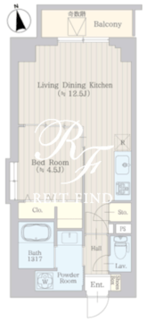 アローズ 602 間取り図