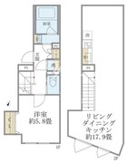 プラティーク中野坂上 402 間取り図