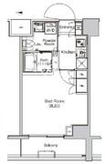 プラウドフラット外神田 606 間取り図