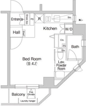 プライムアーバン目白 405 間取り図