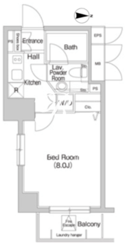 プライムアーバン目白 904 間取り図