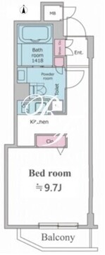 レオーネ方南町 201 間取り図