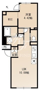 スクルド江東牡丹 301 間取り図