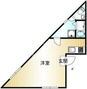 シンフォニア八広 201 間取り図