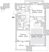 大崎ガーデンレジデンス 2001 間取り図