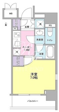 アプリコットガーデン 301 間取り図