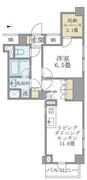 ブリリアイスト北沢 305 間取り図