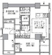 東雲キャナルコートCODAN 19-409 間取り図