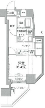 アイルプレミアム文京六義園 903 間取り図
