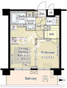 ミアカーサ2 303 間取り図