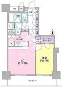 スタイリオ品川中延 502 間取り図