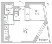 グランデュオ世田谷17 502 間取り図