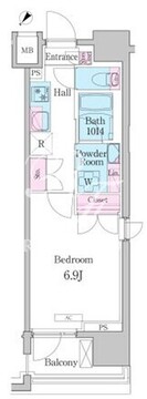 デュオメゾン品川戸越 803 間取り図