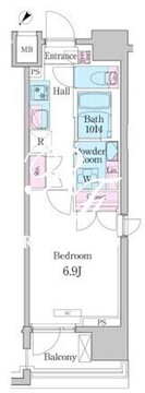 デュオメゾン品川戸越 303 間取り図