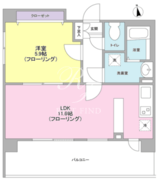 リバーレ秋葉原 1302 間取り図