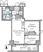 パークアクシス元浅草ステージ 1605 間取り図