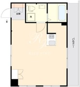 ワンルーフフラット西早稲田 1203 間取り図