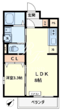 アバンテ向島 301 間取り図