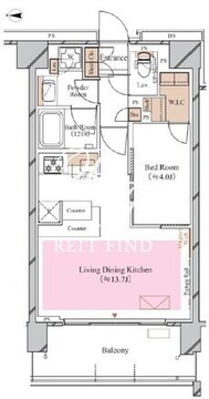 ブランシエスタ糀谷 202 間取り図