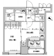 ウエストパークタワー池袋 414 間取り図