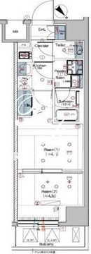 シーフォルム板橋 402 間取り図