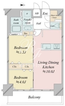 クロスレジデンス飯田橋 1105 間取り図