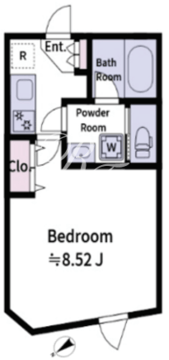 アラート目白 205 間取り図