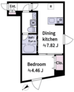 アラート目白 206 間取り図