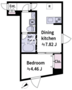 アラート目白 306 間取り図