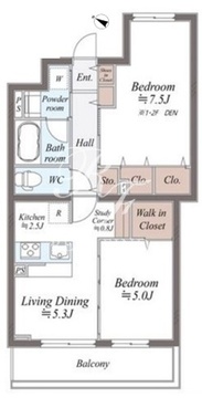 シンフォニーパーク 502 間取り図