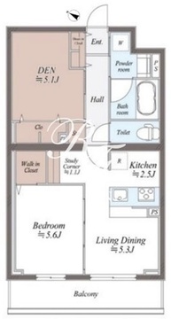 シンフォニーパーク 303 間取り図