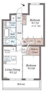 シンフォニーパーク 104 間取り図