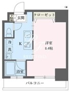 リーフコンフォート赤羽 304 間取り図