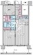クロスレジデンス東十条 1205 間取り図