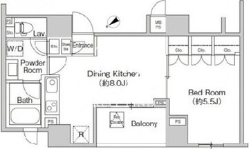 プライムアーバン目黒青葉台 901 間取り図