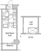 プラウドフラット蒲田2 1507 間取り図