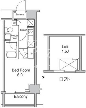 プラウドフラット蒲田2 1507 間取り図