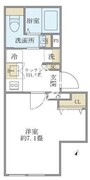 プラティーク中野坂上 301 間取り図