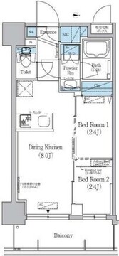 アーバネックス錦糸公園3 403 間取り図